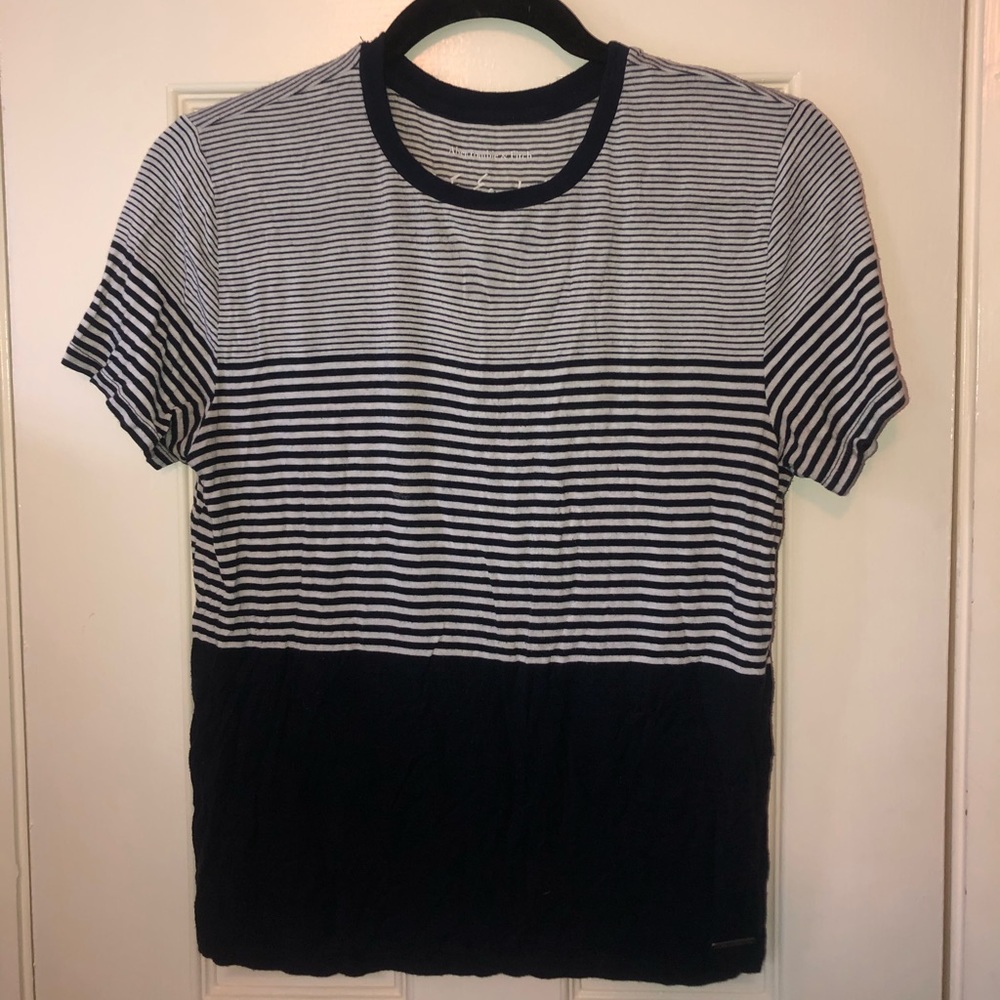 A&F Essentials Striped T-Shirt